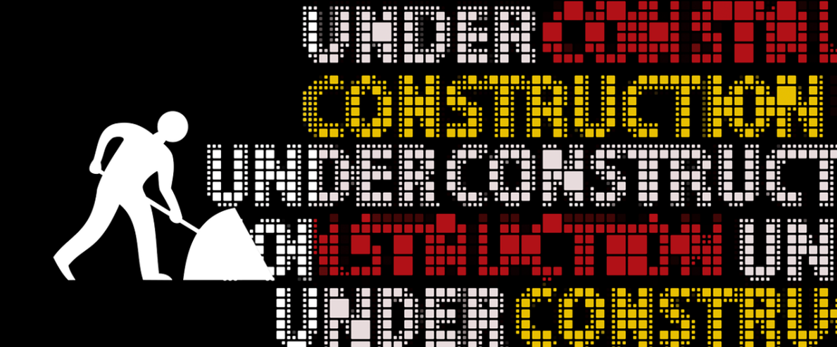 Animated image of a road ‘Under Construction’ sign.